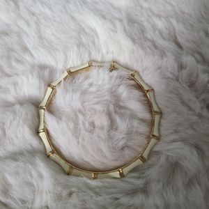 Stella & Dot off white julep enamel bracelet
